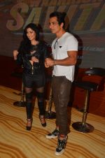 Lucy Pinder, Sonu Sood at the Trailer Launch of Warrior Savitri in Mumbai on 1st June 2016